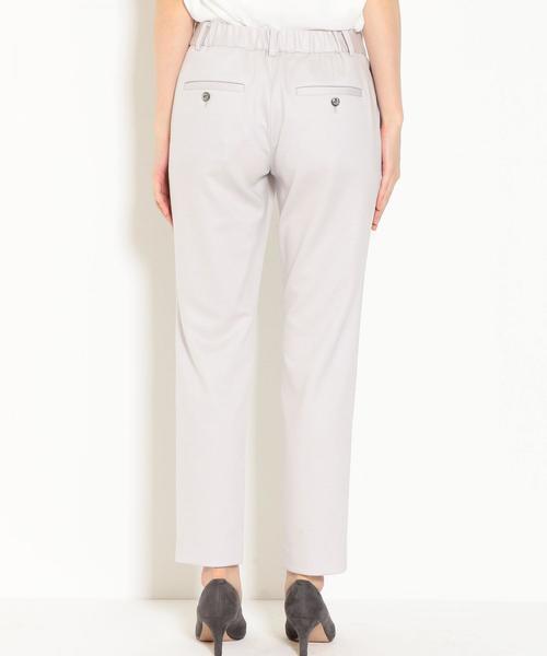 green label relaxing（グリーンレーベルリラクシング）の「[洗濯可能/モックロディ] ◆D P/L テーパードパンツ ◆（その他パンツ・レディース・ライトグレー/ネイビー・46/38/42/40/34/36/44）」の9枚目の写真