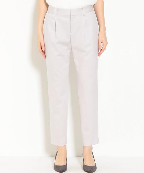 green label relaxing（グリーンレーベルリラクシング）の「[洗濯可能/モックロディ] ◆D P/L テーパードパンツ ◆（その他パンツ・レディース・ライトグレー/ネイビー・46/38/42/40/34/36/44）」の8枚目の写真