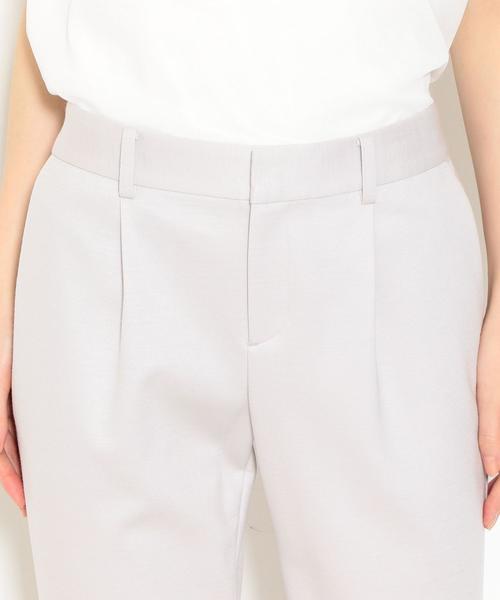 green label relaxing（グリーンレーベルリラクシング）の「[洗濯可能/モックロディ] ◆D P/L テーパードパンツ ◆（その他パンツ・レディース・ライトグレー/ネイビー・46/38/42/40/34/36/44）」の15枚目の写真