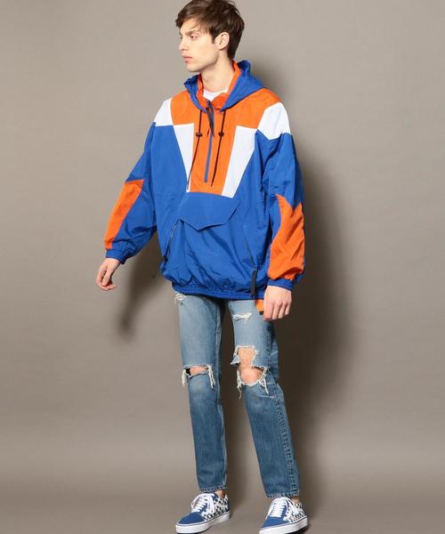 BEAUTY&YOUTH UNITED ARROWS（ビューティーアンドユースユナイテッドアローズ）の「【WEB限定】 by ナイロン アノラック（ナイロンジャケット・メンズ・ブラック/ネイビー/コバルトブルー・MEDIUM/LARGE/SMALL）」の21枚目の写真