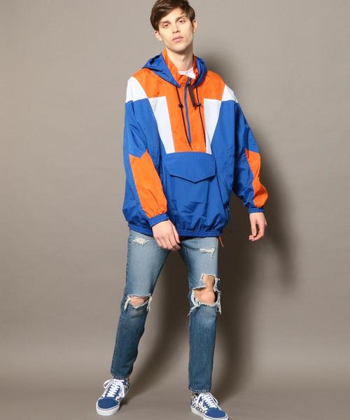 BEAUTY&YOUTH UNITED ARROWS（ビューティーアンドユースユナイテッドアローズ）の「【WEB限定】 by ナイロン アノラック（ナイロンジャケット・メンズ・ブラック/ネイビー/コバルトブルー・MEDIUM/LARGE/SMALL）」の12枚目の写真