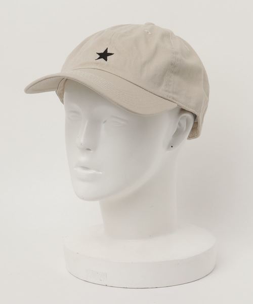 newhattan（ニューハッタン）の「WEGO/スター刺繍LOWキャップ（キャップ・メンズ・ホワイト/ブラック/ベージュ/ネイビー/レッド・FREE）」の9枚目の写真