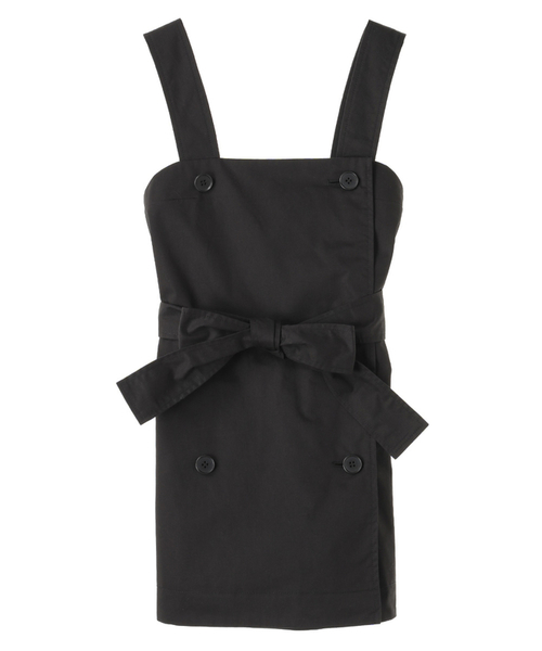 トップス CLANE TRENCH DETAIL BUSTIER TRENCH DETAIL BUSTIER(1 BLACK): CLANE: WOMENS｜ STUDIOUS