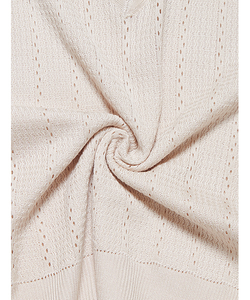 fifth（フィフス）の「デザインVネックサマーニット（ニット/セーター・レディース・キャメル/ブラウン/ブラック/グレー/ホワイト/ベージュ・MEDIUM）」の19枚目の写真