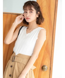 fifth（フィフス）の「デザインVネックサマーニット（ニット/セーター）」