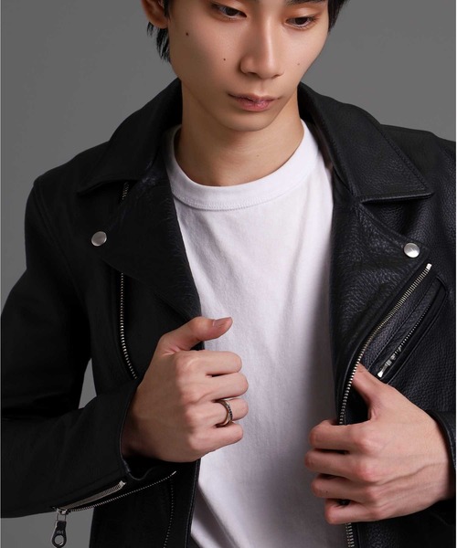 LION HEART(ライオンハート)の「“HAWAIIAN”ブルームクロスペアリング/シルバー925【LION HEART / ライオンハート】(リング・メンズ・ピンクゴールド/ブラック・#13/#11/#9/#15/#17/#21/#19/#7)」の19枚目の写真