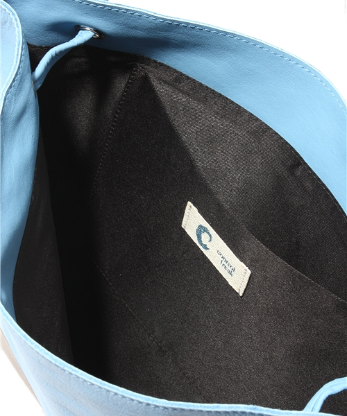 WHO'S WHO gallery（フーズフーギャラリー）の「LOVEパンチングショルダー（トートバッグ・レディース・アイボリー/ブルー/キャメル/グレー・FREE）」の7枚目の写真