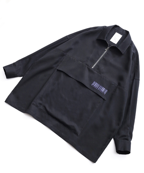 SHAREEF(シャリーフ)の「HALF ZIP SHIRTS(シャツ/ブラウス・メンズ・ホワイト/ブラック/モカ/ネイビー・1/2/3)」の10枚目の写真