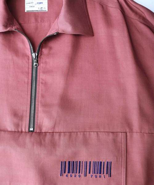 SHAREEF(シャリーフ)の「HALF ZIP SHIRTS(シャツ/ブラウス・メンズ・ホワイト/ブラック/モカ/ネイビー・1/2/3)」の17枚目の写真