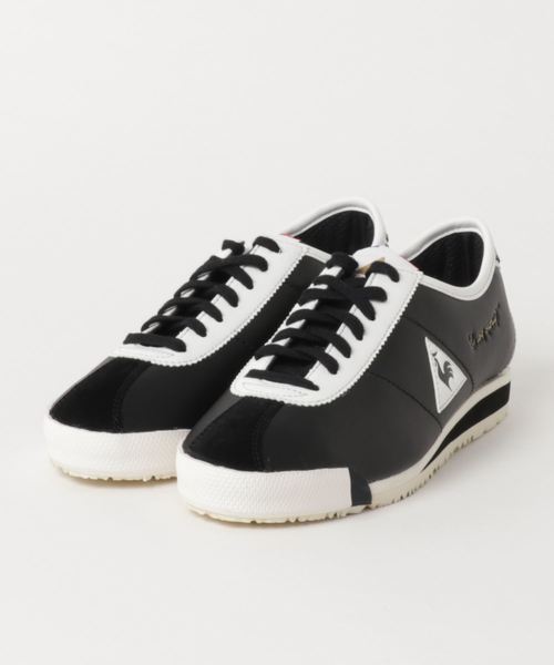 セール】le coq sportif MONTPELLIER OG (BLACK/WHITE)（スニーカー 