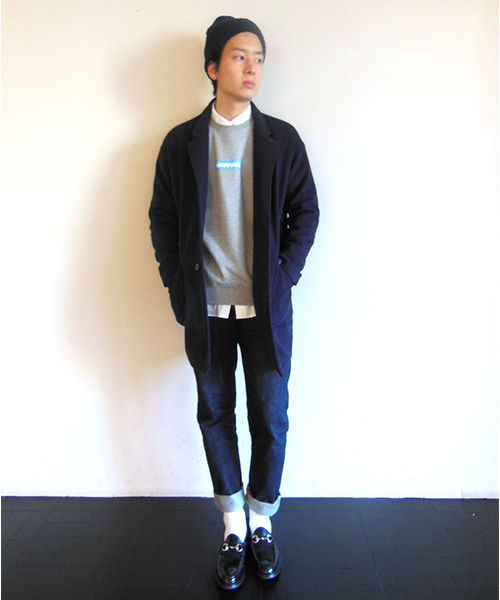 WHO'S WHO gallery（フーズフーギャラリー）の「【期間限定セール】【BOY MAN】ローンボタンダウンシャツ（シャツ/ブラウス・メンズ・グレー/ブルー/ブラック/ホワイト/ワインレッド・SMALL/MEDIUM/LARGE）」の13枚目の写真