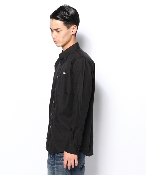 WHO'S WHO gallery（フーズフーギャラリー）の「【期間限定セール】【BOY MAN】ローンボタンダウンシャツ（シャツ/ブラウス・メンズ・グレー/ブルー/ブラック/ホワイト/ワインレッド・SMALL/MEDIUM/LARGE）」の7枚目の写真