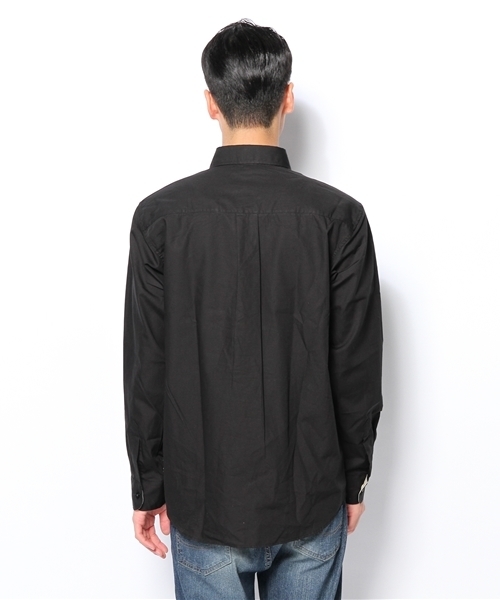 WHO'S WHO gallery（フーズフーギャラリー）の「【期間限定セール】【BOY MAN】ローンボタンダウンシャツ（シャツ/ブラウス・メンズ・グレー/ブルー/ブラック/ホワイト/ワインレッド・SMALL/MEDIUM/LARGE）」の8枚目の写真