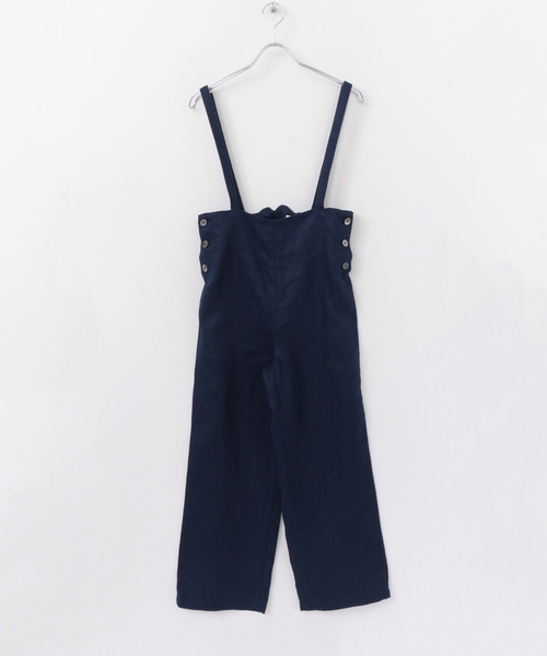 かぐれ（カグレ）の「sigalm リネンサロペット（サロペット