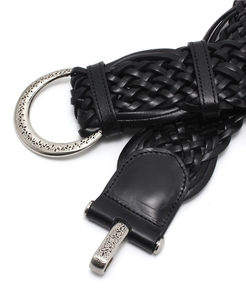 goa(ゴア)の「ひっかけ編みベルト(ベルト・レディース・アイボリー/ブラック/ブラウン/キャメル・FREE)」の5枚目の写真