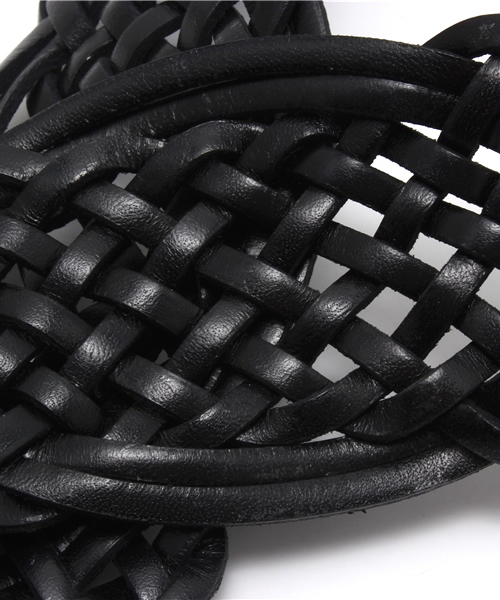 goa(ゴア)の「ひっかけ編みベルト(ベルト・レディース・アイボリー/ブラック/ブラウン/キャメル・FREE)」の6枚目の写真