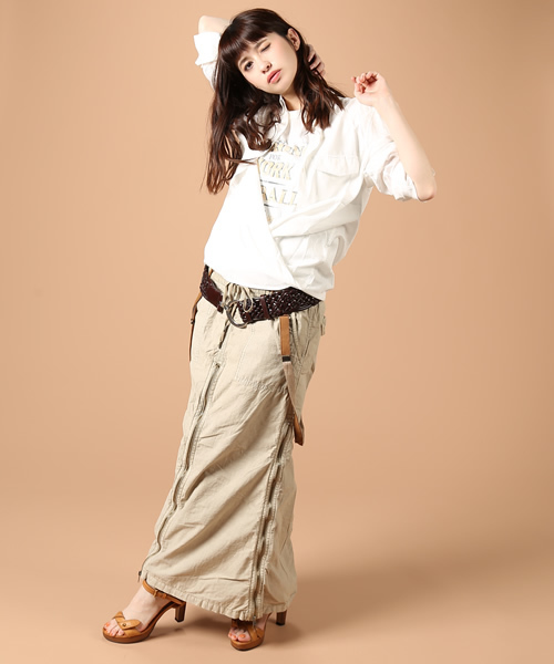 goa(ゴア)の「ひっかけ編みベルト(ベルト・レディース・アイボリー/ブラック/ブラウン/キャメル・FREE)」の9枚目の写真