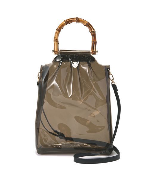 FREE'S MART(フリーズマート)の「ビッグバンブートート(トートバッグ・レディース・ホワイト/ブラック/ブラウン・フリ-)」の14枚目の写真