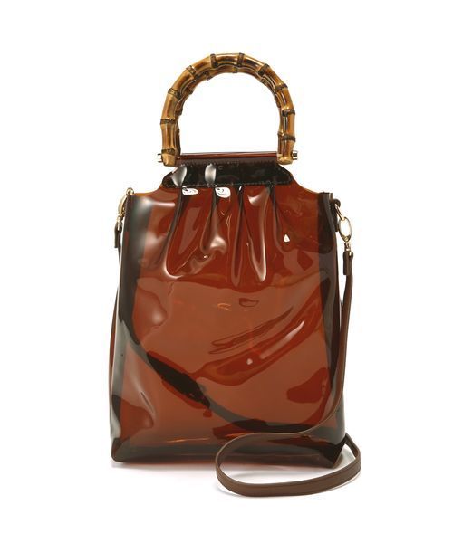 FREE'S MART(フリーズマート)の「ビッグバンブートート(トートバッグ・レディース・ホワイト/ブラック/ブラウン・フリ-)」の6枚目の写真