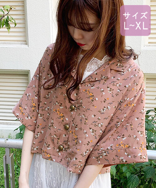 apres jour（アプレジュール）の「【大きいサイズ】アソート開襟シャツ【ZOZOTOWN限定アイテム】（シャツ/ブラウス・レディース・ライトブルー/ベージュ/サックスブルー/ライトグリーン/その他/スモークピンク・X-LARGE）」の17枚目の写真