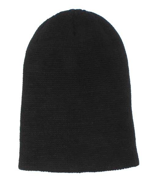 ONSPOTZ（オンスポッツ）の「COAL HEAD WEAR KNIT CAP THE FRENA SOLID BLACK（ニットキャップ/ビーニー・レディース・ブラック・FREE）」の2枚目の写真