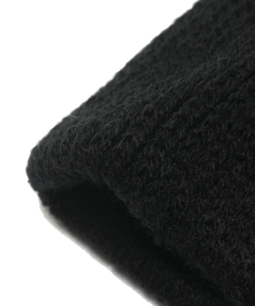 ONSPOTZ（オンスポッツ）の「COAL HEAD WEAR KNIT CAP THE FRENA SOLID BLACK（ニットキャップ/ビーニー・レディース・ブラック・FREE）」の5枚目の写真