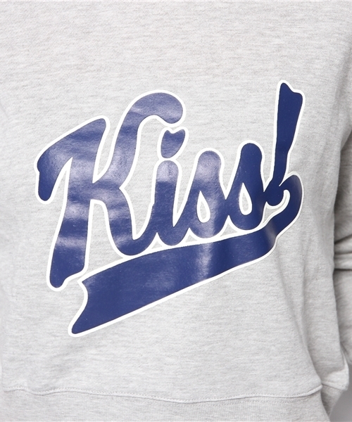 one after another NICE CLAUP（ワンアフターアナザーナイスクラップ）の「裏毛プリントプルオーバー（Tシャツ/カットソー・レディース・ネイビー/グレー/アイボリー・FREE）」の7枚目の写真