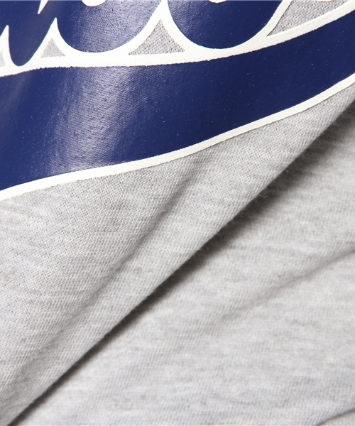 one after another NICE CLAUP（ワンアフターアナザーナイスクラップ）の「裏毛プリントプルオーバー（Tシャツ/カットソー・レディース・ネイビー/グレー/アイボリー・FREE）」の8枚目の写真