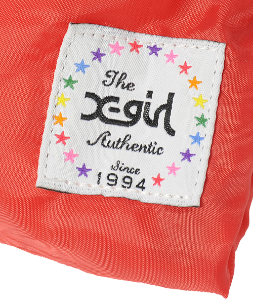 X-girl（エックスガール）の「MESH BODY BAG（ボディバッグ/ウエストポーチ・レディース・ホワイト/ブラック/オレンジ/ブルー・ONE SIZE）」の10枚目の写真