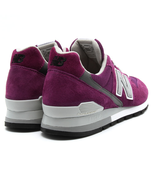 NEW BALANCE(ニューバランス)の「USA new balance M996 クラシックランニング ニューバランス メンズ(スニーカー・メンズ・グレー/パープル・26.5cm/27.5cm/26cm/27cm/28cm/24.5cm)」の5枚目の写真