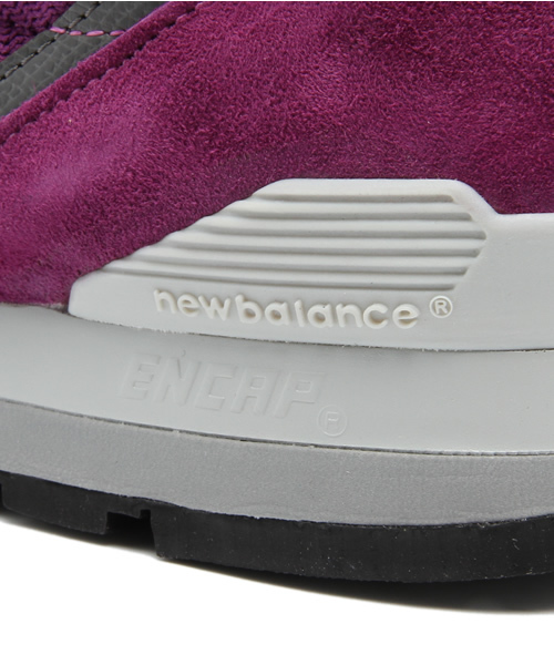 NEW BALANCE(ニューバランス)の「USA new balance M996 クラシックランニング ニューバランス メンズ(スニーカー・メンズ・グレー/パープル・26.5cm/27.5cm/26cm/27cm/28cm/24.5cm)」の9枚目の写真