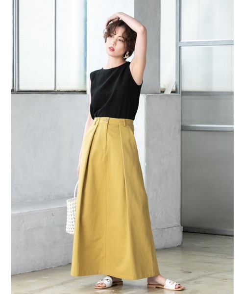 fifth（フィフス）の「ナチュラルリネンスリーブレストップス（Tシャツ/カットソー・レディース・ブラック/ブラウン/アイボリー・MEDIUM）」の7枚目の写真