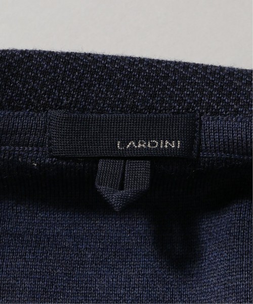 LARDINI（ラルディーニ）の「LARDINI ダイヤジャガードジャケット（テーラードジャケット・メンズ・ブラウン/ベージュ/ネイビー・44/46/48）」の12枚目の写真