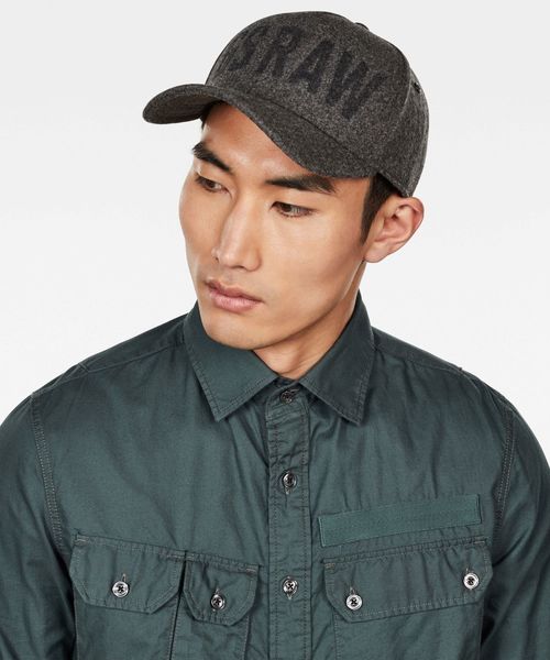 G-STAR(ジースター)の「Originals Baseball Cap(キャップ・メンズ・ダークグレー・ONE SIZE)」の1枚目の写真