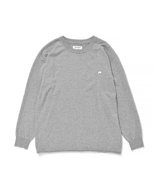 JACK & MARIE(ジャックアンドマリー)の「JACK & MARIE RELAX KNIT (ジャックアンドマリー リラックスニット)(ニット/セーター・メンズ・ブラック/ヘザーチャコール・S/M/L)」の5枚目の写真