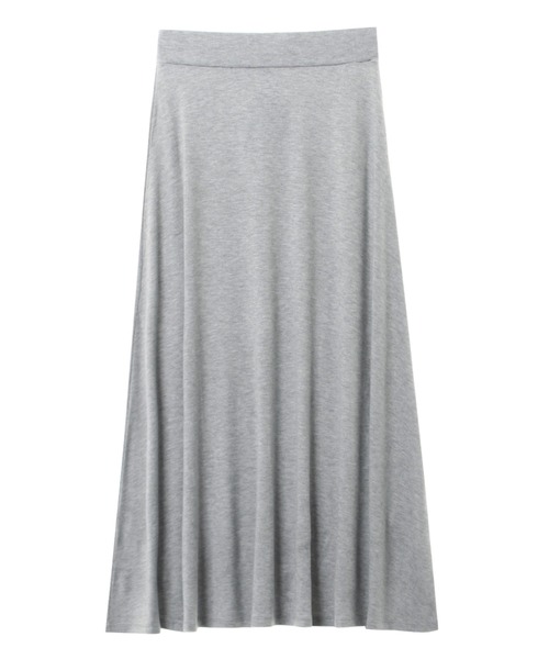 three dots(スリードッツ)の「Brushed sweater long skirt(スカート・レディース・ブラック/霜降りグレー・MEDIUM/X-SMALL/SMALL)」の6枚目の写真