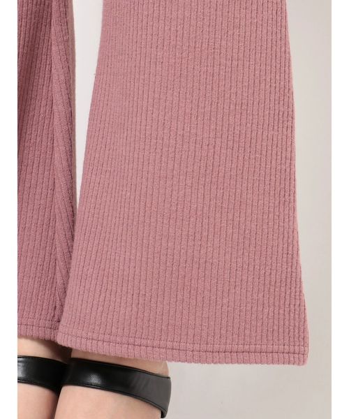 RESEXXY（リゼクシー）の「リブワイドパンツ（その他パンツ・レディース・ブラック/ピンク/ベージュ・FREE）」の16枚目の写真