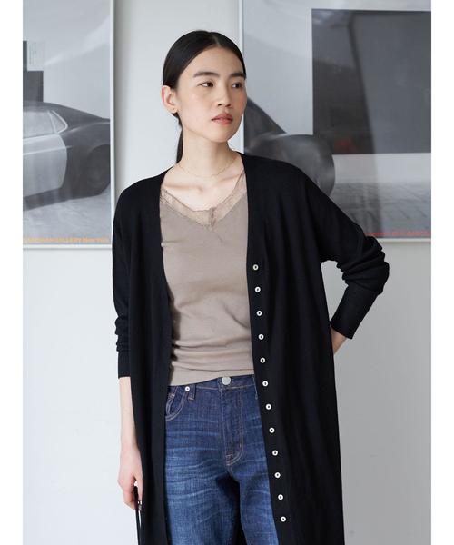 AMERICAN HOLIC（アメリカンホリック）の「ショルダーレースタンクトップ＊（タンクトップ・レディース・ブラック/オフホワイト/モカ/グレー系その他・M/L）」の21枚目の写真