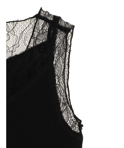 AMERICAN HOLIC（アメリカンホリック）の「ショルダーレースタンクトップ＊（タンクトップ・レディース・ブラック/オフホワイト/モカ/グレー系その他・M/L）」の15枚目の写真