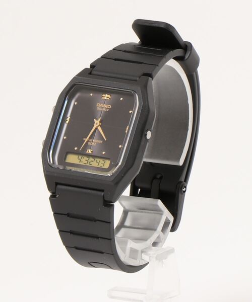 CASIO(カシオ)の「《CASIO(カシオ)》アナデジ 腕時計(アナログ腕時計・レディース・シルバー/ブラック/ゴールド/ブラウン・FREE)」の2枚目の写真
