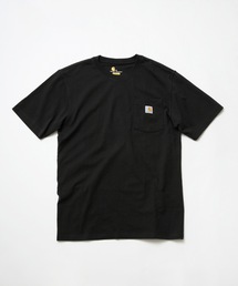 【Carhartt/カーハート】WORKWEAR POCKET SHORT-SLEEVE T-SHIRT USサイズ ビッグシルエット ワンポイント Tシャツ ビッグシルエット 無地 ユニセックス クルーネック