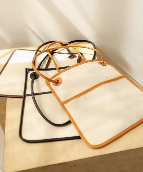 Bab（バブ）の「【WEB限定】配色パイピングバッグ（ショルダーバッグ・レディース・ブラック/ブラウン/キャメル・ONE SIZE）」の7枚目の写真