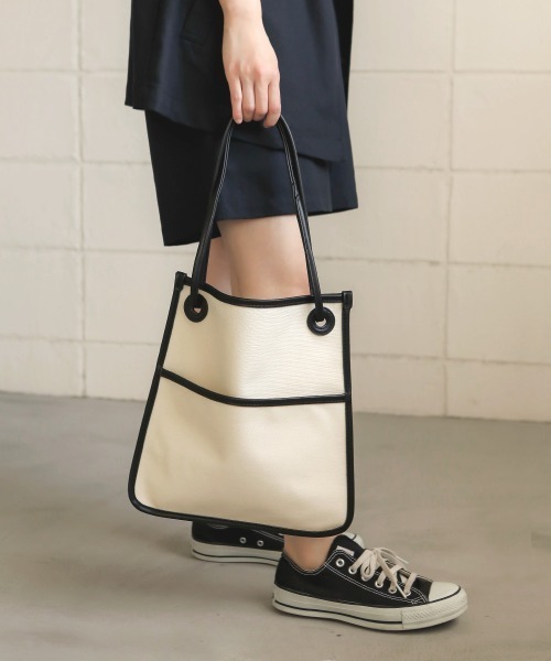 Bab（バブ）の「【WEB限定】配色パイピングバッグ（ショルダーバッグ・レディース・ブラック/ブラウン/キャメル・ONE SIZE）」の12枚目の写真