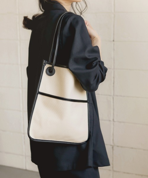 Bab（バブ）の「【WEB限定】配色パイピングバッグ（ショルダーバッグ・レディース・ブラック/ブラウン/キャメル・ONE SIZE）」の13枚目の写真