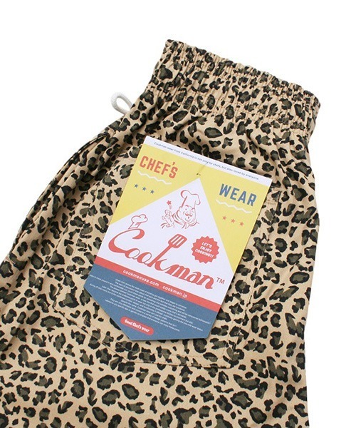 COOKMAN（クックマン）の「Cookman クックマン シェフパンツ イージーパンツ レオパード（その他パンツ・メンズ・ベージュ・SMALL/LARGE/MEDIUM/X-LARGE）」の10枚目の写真