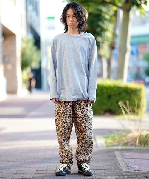 Cookman クックマン シェフパンツ イージーパンツ レオパード（その他