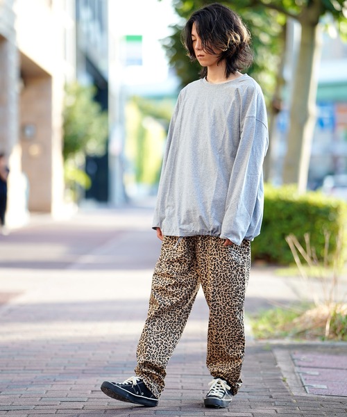 Cookman クックマン シェフパンツ イージーパンツ レオパード（その他