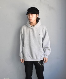 【ヴィンテージ 】NIKEナイキ プルオーバーパーカー　黒 NIKE ナイキ パーカー プルオーバー ロゴプリント 黒 ブラックS