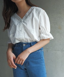 FUN.TRINITY | コットンレースブラウス(シャツ/ブラウス)