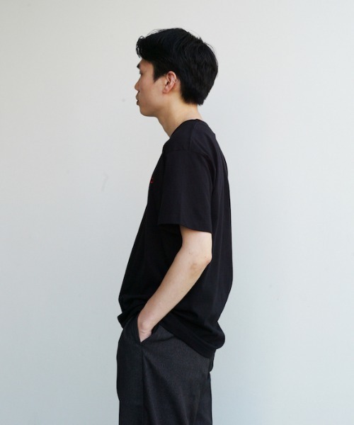 KAIKO(カイコー)の「KAIKO x NOT BOT LOGO TEE(Tシャツ/カットソー・メンズ・ブラウン/ライトブルー/ブラック/ホワイト/チャコールグレー・L/M/S)」の12枚目の写真